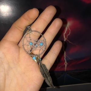 Dream catcher necklace